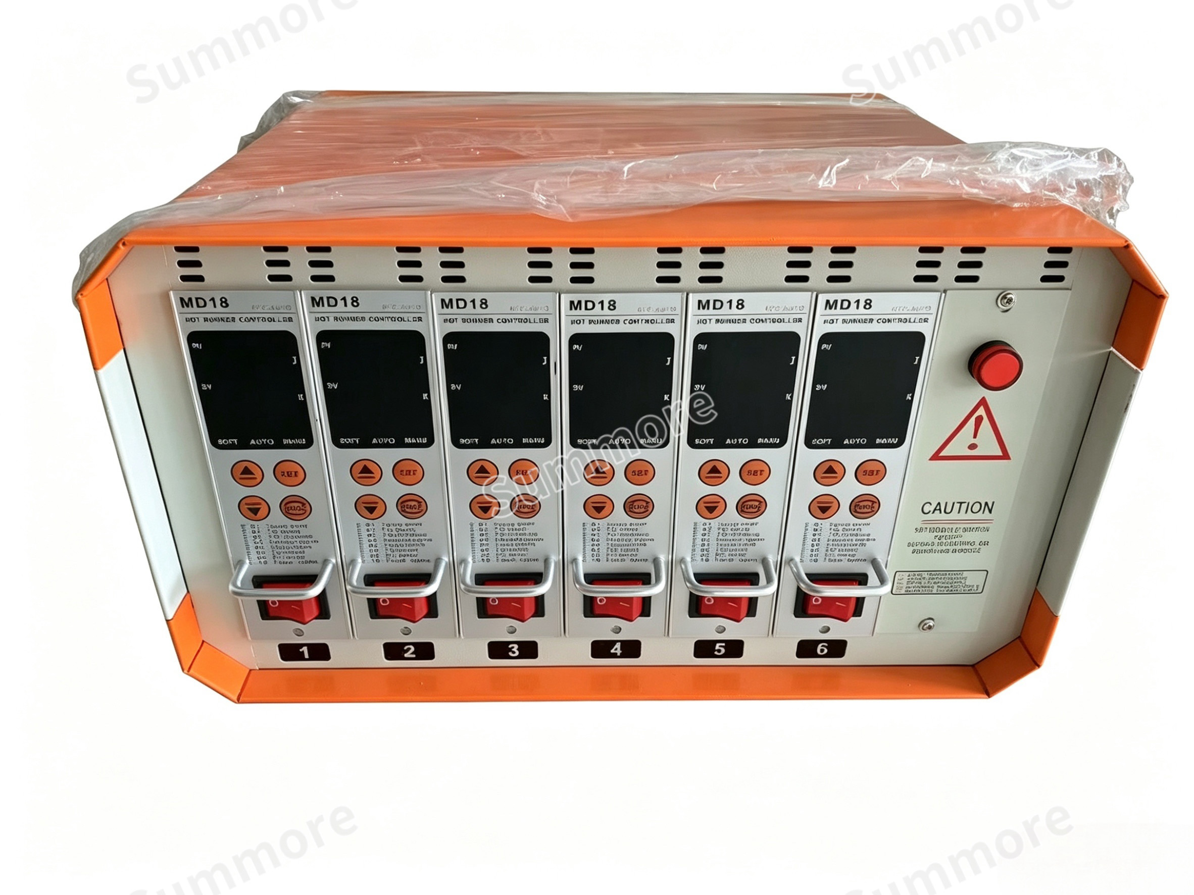 Thermostat Box Hot Runner High-Temperature Intelligent 1/5 Zones Injection Mold Temperature Controller Plug-in Card Type Automatic Temperature Control Instrument